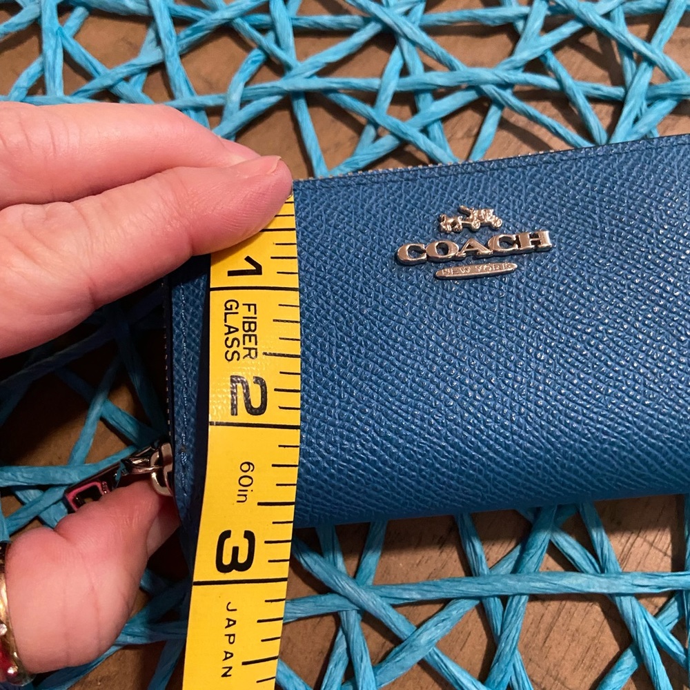 Coach coin and card purse - Picture 7 of 9